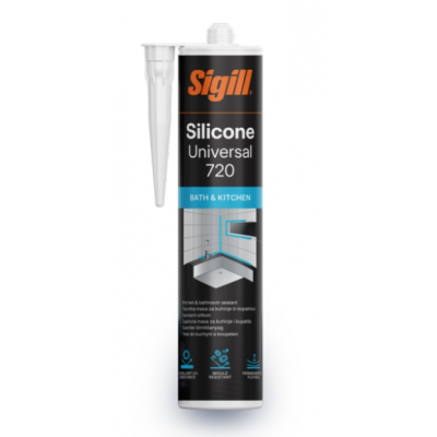 Silikonski kit Sigill Silicone Universal 720 Tesnilne mase
